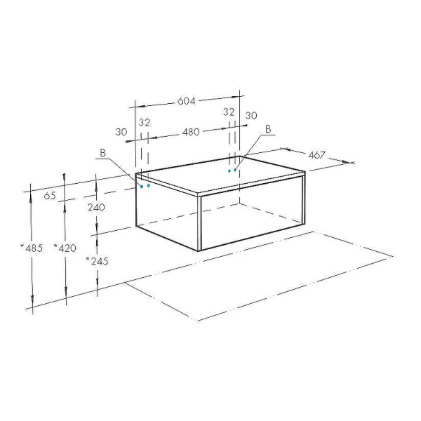 Схема (детальная фотография), пристенные