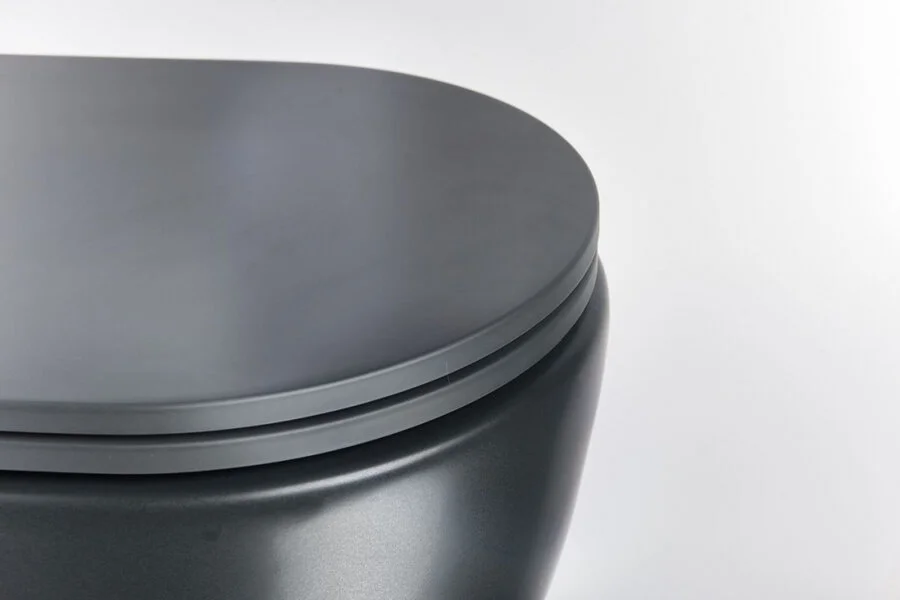 Унитаз с инсталляцией Valsir Dream клавиша золото матовое KIT VSMG 7317NEMT Slim P1 (детальная фотография), нет в наличии index_2