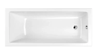 Ванна акриловая Whitecross Wave, 160 х 70 см, увеличенная толщина акрила, усиленная армировка, 0101.160070.100
