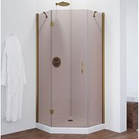 Душевой уголок профиль бронза стекло бронза Vegas-glass