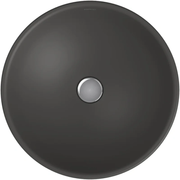 Раковина BERGES Mascon 45 см матовый антрацит 181022 (детальная фотография), другие