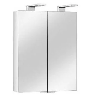 Зеркальный шкаф с подсветкой Keuco Royal Universe 65 см с двумя распашными дверками 12702 171301 (детальная фотография)