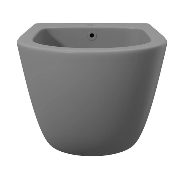 Биде подвесное Aqueduto Ovo серое матовое OVO0330 (детальная фотография), цветные