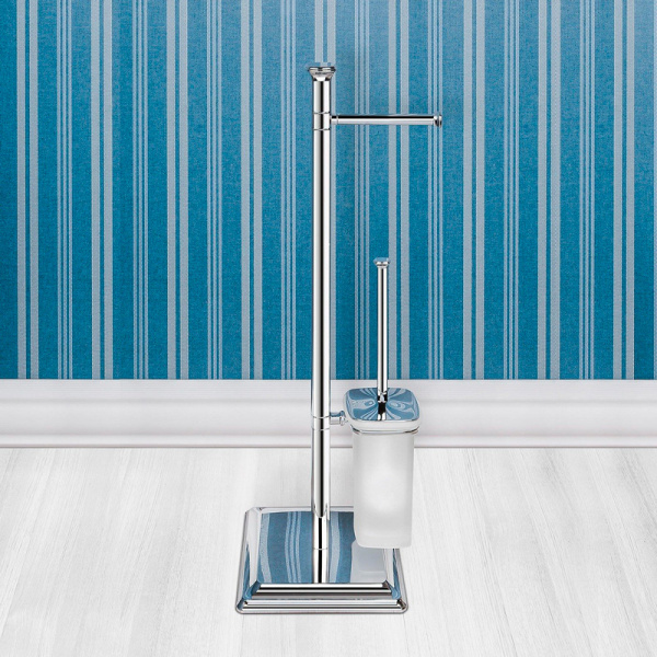 Стойка для ванной Colombo Portofino хром B3218 (детальная фотография), классические, ретро