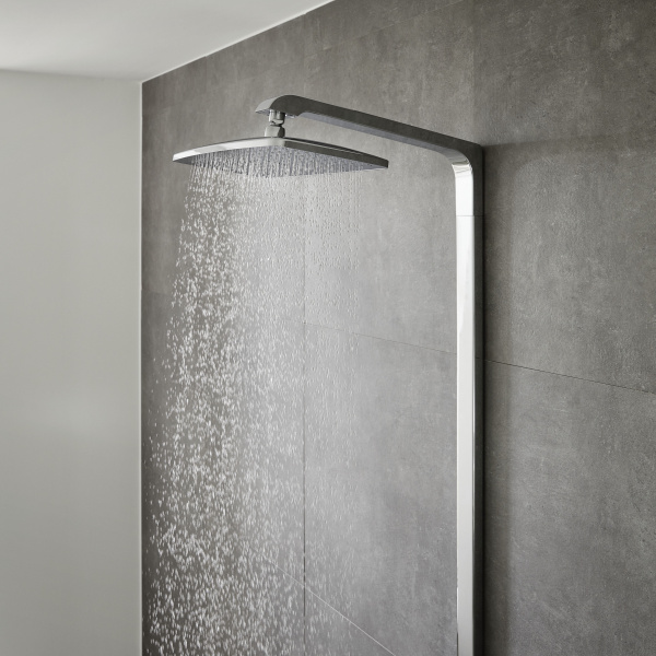 Душевая стойка Hansgrohe Raindance Select E хром 27112000 (детальная фотография), без излива