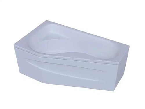 Ванна акриловая Акватек Медея 170x95 см с фронтальным экраном, левая - фото 1