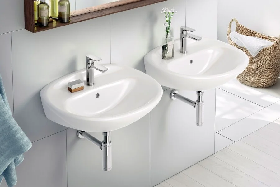 Смеситель для раковины Gustavsberg Estetic GB41218051 (детальная фотография), хром