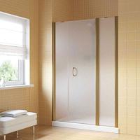 Душевая дверь профиль бронза стекло сатин Vegas-glass