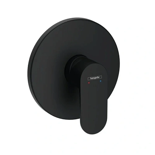 Смеситель для душа Hansgrohe Rebris черный матовый - фото 2