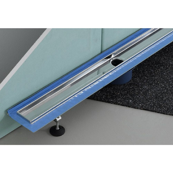 Дренажный канал Tece TECEdrainline 100 см серебристый металлик 601000 (детальная фотография), душевой лоток