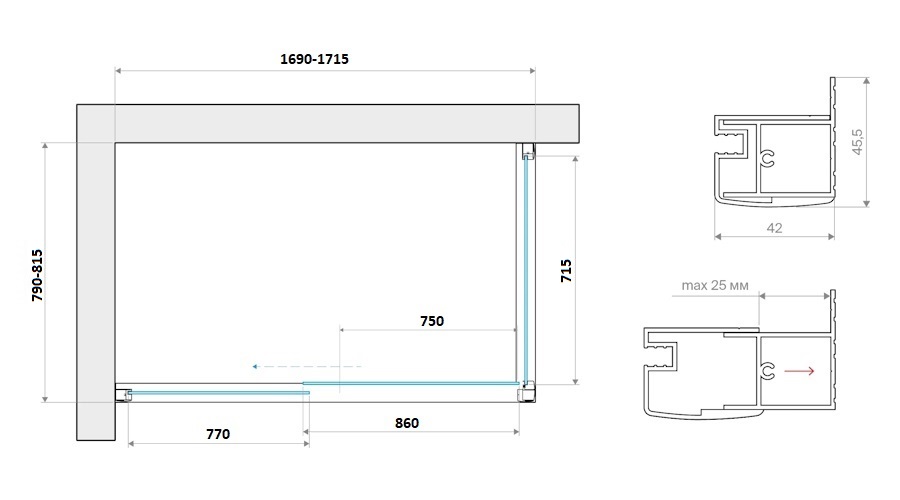 Схема (детальная фотография), золотой профиль