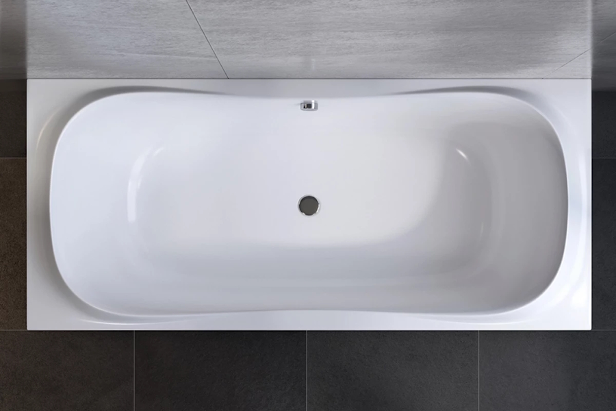 Ванна акриловая Am.Pm Sensation W30A-180-080W-A 180х80 см прямоугольная (детальная фотография), прямоугольные