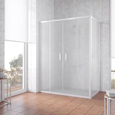 Душевой уголок стекло сатин Vegas-glass Z2P+ZPV 180х70 10