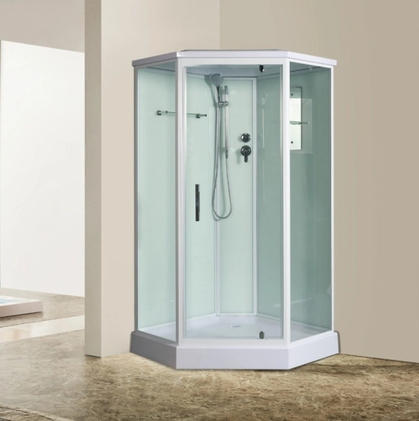 Душевая кабина River Penta 90х90 см с поддоном PENTA 90 (детальная фотография), многоугольные