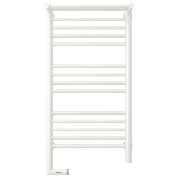 Полотенцесушитель электрический левый, с полкой цвет белый Сунержа Богема 2.0 800х400 12-5206-8040 (детальная фотография), по запросу