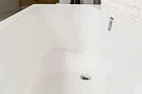 Ванна квариловая Villeroy & Boch Oberon 2.0 170х75 см со сливом-переливом