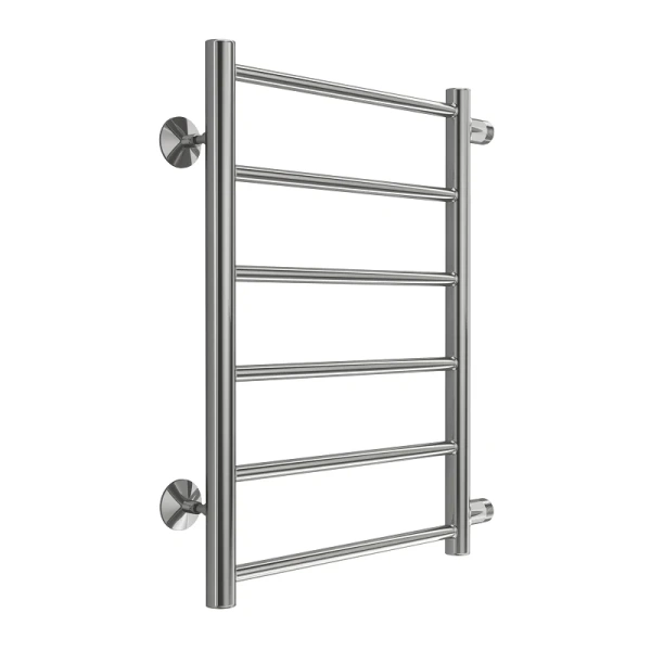 Полотенцесушитель водяной Terminus Аврора П6 400x600 с боковым подключением 4670078529862 (детальная фотография), хром