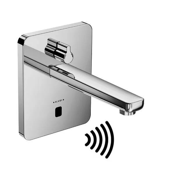 Смеситель для раковины Kludi Zenta 3850005 электронный (детальная фотография)