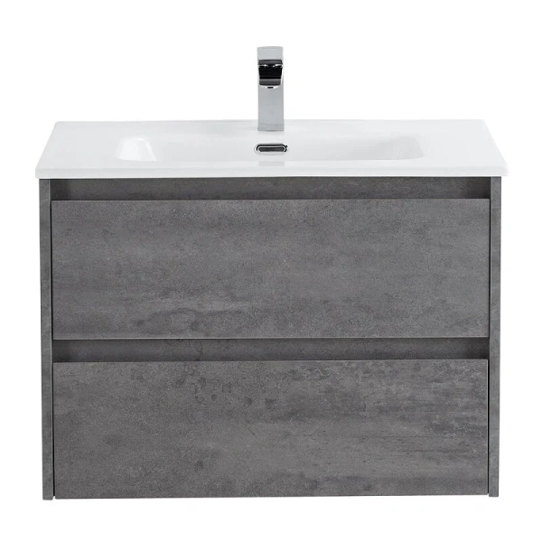 Тумба под раковину подвесная BelBagno Kraft 60 см Cemento Grigio KRAFT-600-2C-SO-CG (детальная фотография)