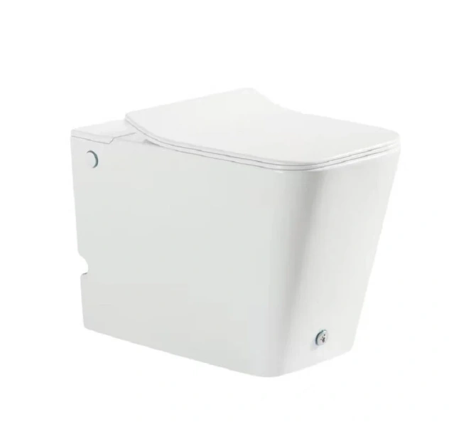 Унитаз напольный SantiLine белый SL-5033 (детальная фотография)