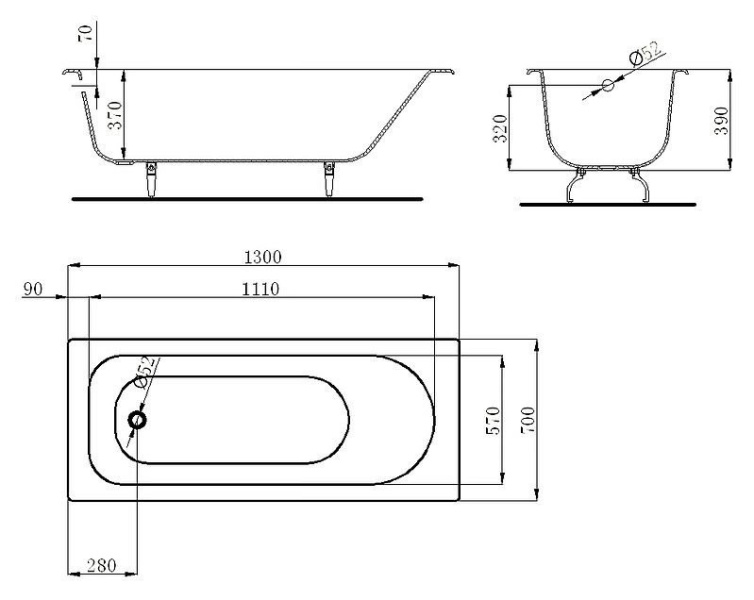 Схема (детальная фотография), прямоугольные