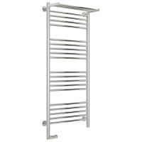 Полотенцесушитель электрический левый, с полкой цвет без покрытия Сунержа Богема 2.0 1200х500