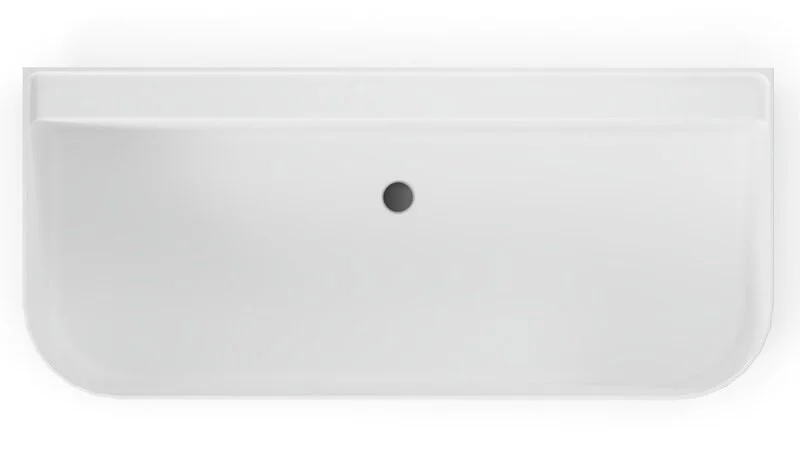 Ванна из искусственного камня Belux Атланта ВА-1700, 4810924288905, 170 x 75 см, с подставкой и с подсветкой, черный (детальная фотография), 170х75