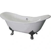 Ванна чугунная Elegansa Taiss Н0000133 180 x 80, хром