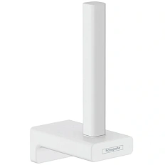 Бумагодержатель Hansgrohe AddStoris матовый белый