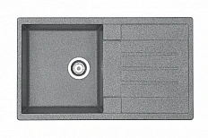 Мойка для кухни Акватон Верона 85 см серая