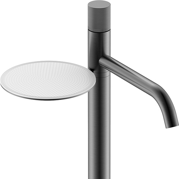 Смеситель для раковины Boheme Stick графит Linea 120-GM.3 (детальная фотография), для раковины
