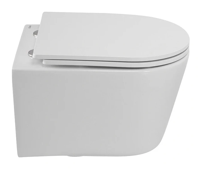 Унитаз подвесной Cezares Liner со смывом Торнадо CZR-38083-49-TH-TOR/SC (детальная фотография), без бачка, со скрытым бачком