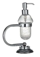Дозатор для мыла Boheme Murano хром