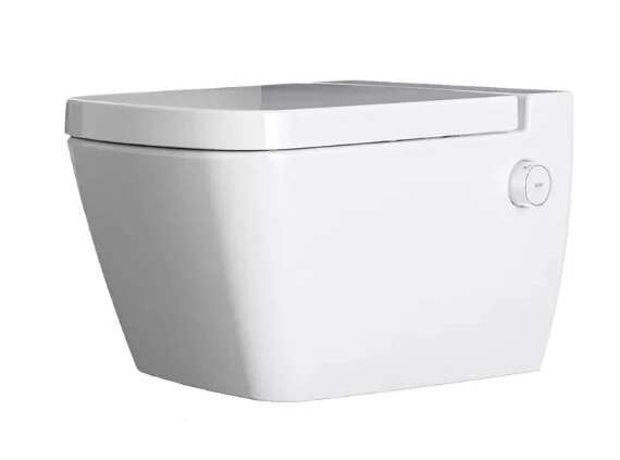 Унитаз с инсталляцией Tece TECEbase 2.0 клавиша хром глянцевый K440921.WC2 (детальная фотография), по запросу