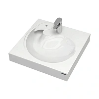 Раковина над стиральной машиной Paulmark Winken 60 см белая