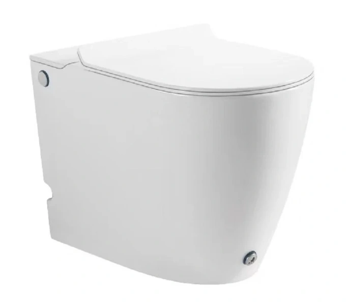 Унитаз напольный SantiLine белый SL-5030 (детальная фотография)