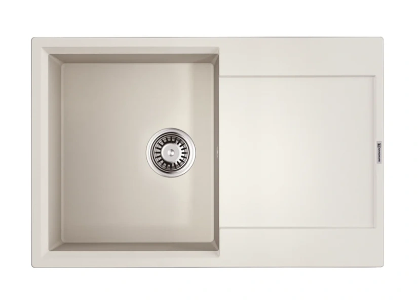 Мойка для кухни Omoikiri Daisen 78T WH 78 см белая 4993522 (детальная фотография)
