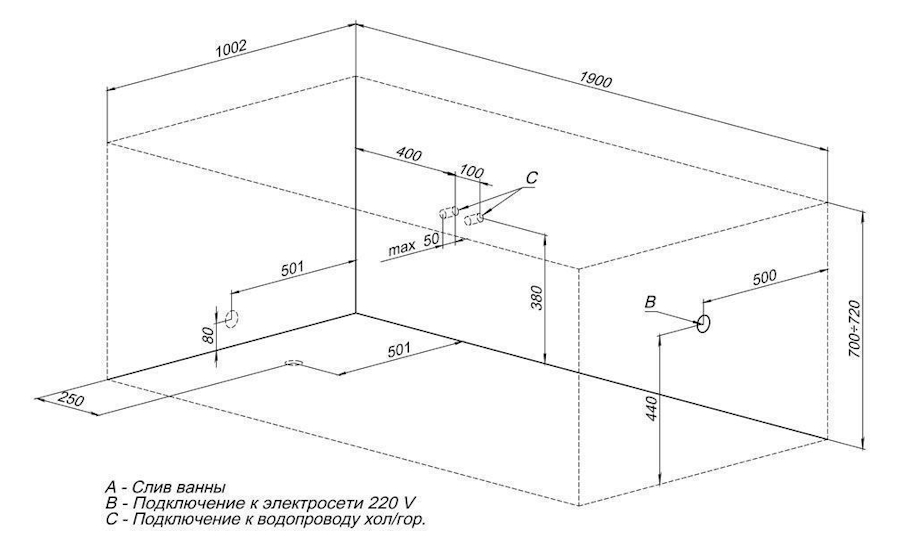 Схема (детальная фотография), белые