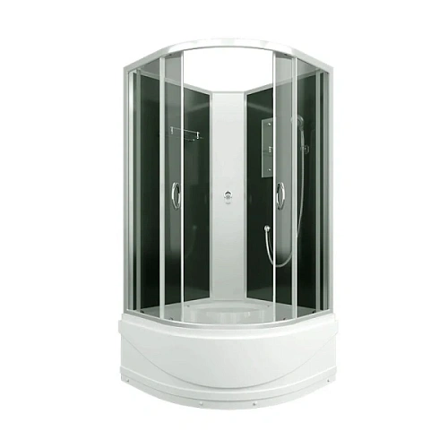 Душевая кабина Erlit Comfort 90х90 см стекло тонированное - фото 2