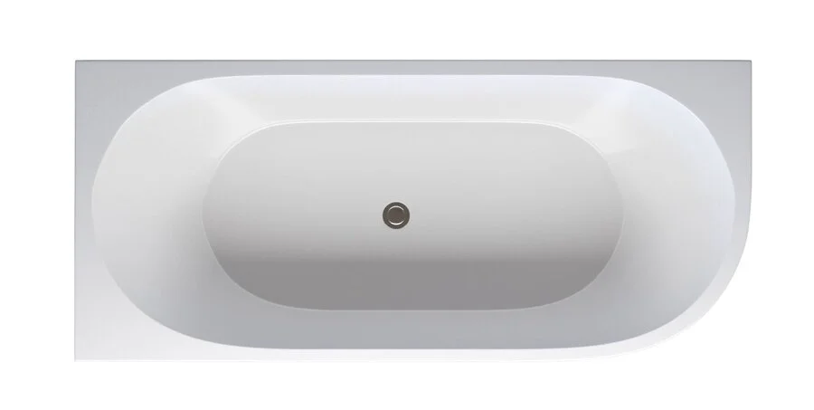 Ванна акриловая Aquanet Family Elegant A 180 x 80 см, левая, белый матовый, 260054 3805-N-MW (детальная фотография), 180х80