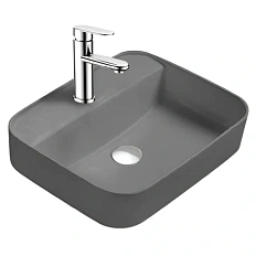 Раковина Акватек Вега 50 см серая матовая