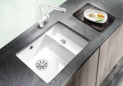 Мойка для кухни, цвет глянцевый магнолия, Blanco Subline 350/150-U 523742 (детальная фотография), в наличии
