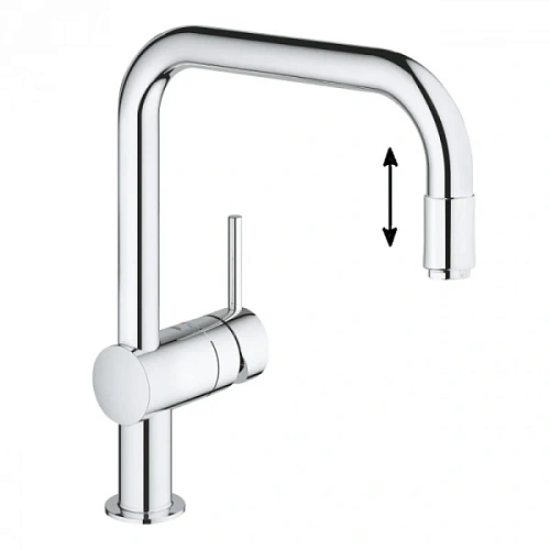 Смеситель для кухни, хром, Grohe Minta 32067000 - фото 1