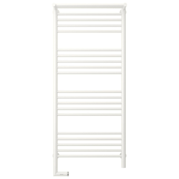 Полотенцесушитель электрический левый, с полкой цвет белый Сунержа Богема 2.0 1200х500 12-5206-1250 (детальная фотография), по запросу