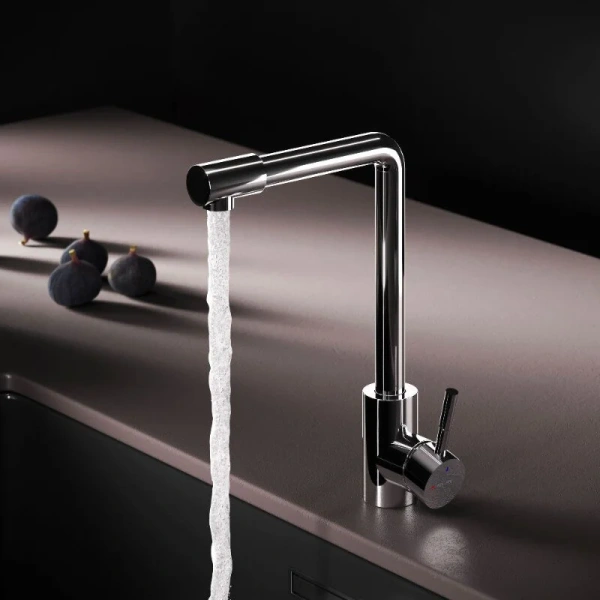 Смеситель для кухни Am.Pm X-Joy S хром F85B05000 (детальная фотография), на мойку, на столешницу