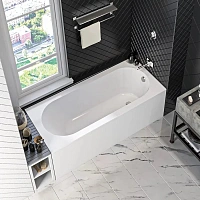 Ванна из искусственного камня Good Door Марбея 170 x 75 см, белый, ВА00022