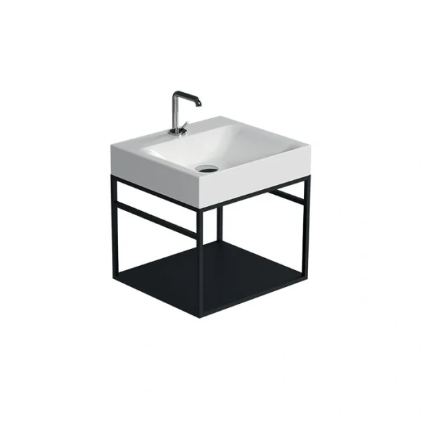 Раковина Kerasan Cento 50 см белая 353001*1 (детальная фотография), белые