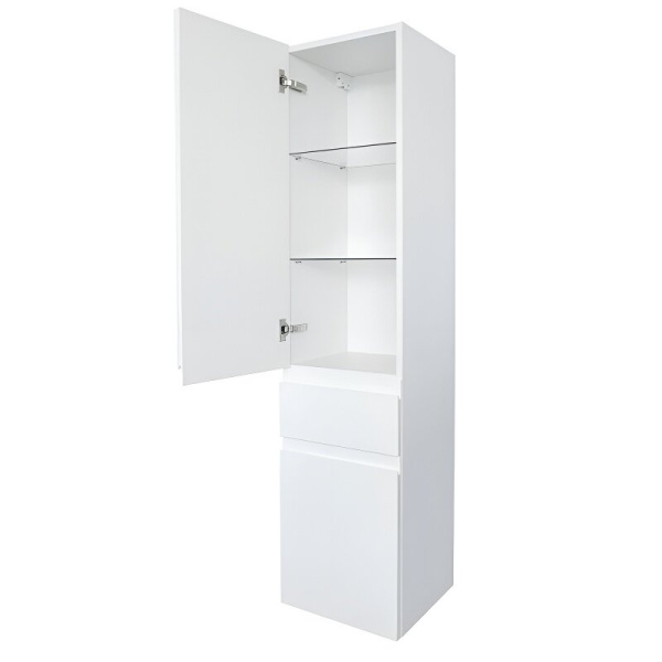 Шкаф-пенал подвесной Jacob Delafon Madeleine 35 см левый, белый матовый EB2069G-J51 (детальная фотография), в наличии