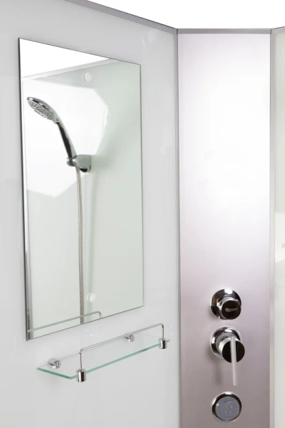 Душевая кабина Niagara Classic 100x100 см с гидромассажем 33021424BKTG (детальная фотография), 100х100