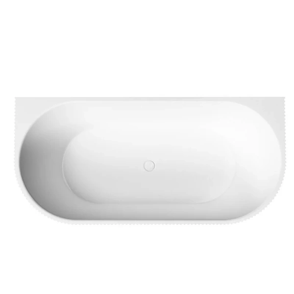 Aкриловая ванна Sancos Vivia FB25 пристенная, 170 х 80 см, белый (детальная фотография), 170х80